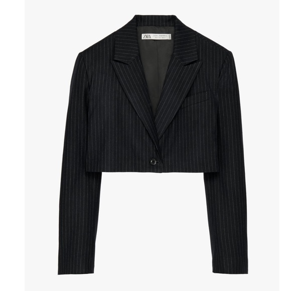 Limited edition cropped blazer or blazer crop top - Picture 2 of 5